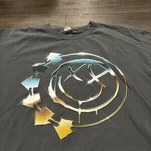 Vintage Blink 182 Self Titled Untitled Logo T Shirt